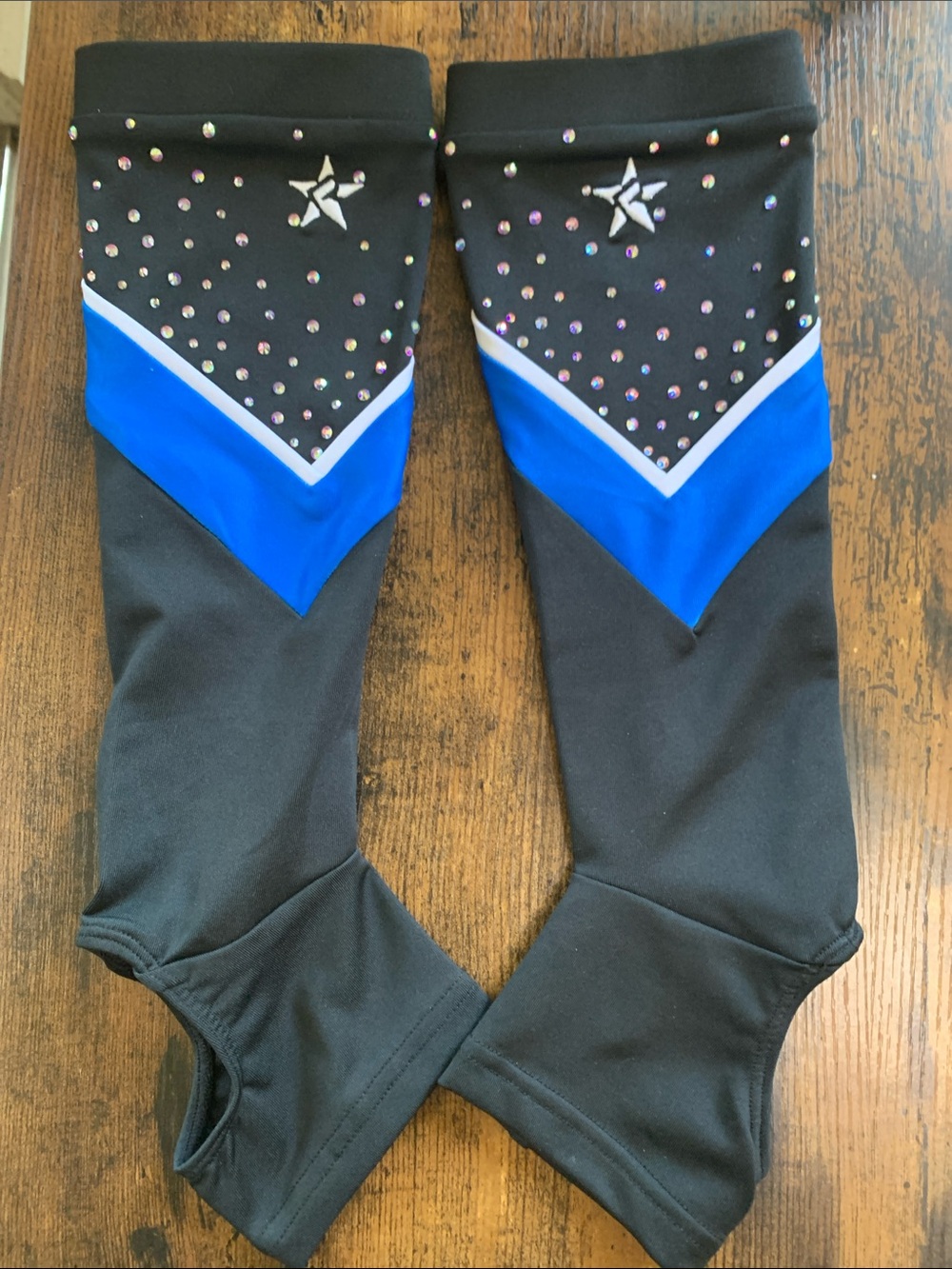 Rebel Athletic detached cheer sleeves